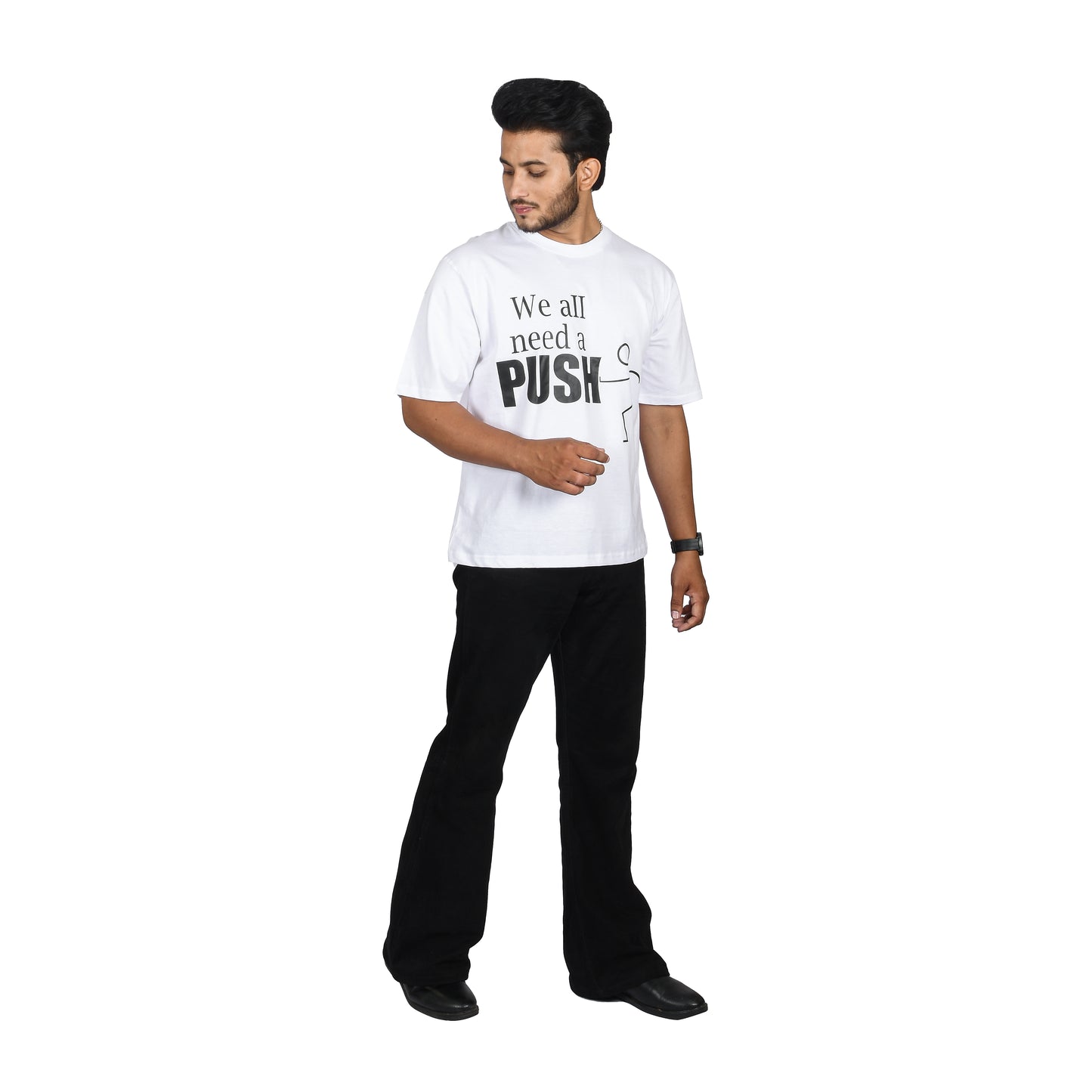 We all need a push oversized t-shirt
