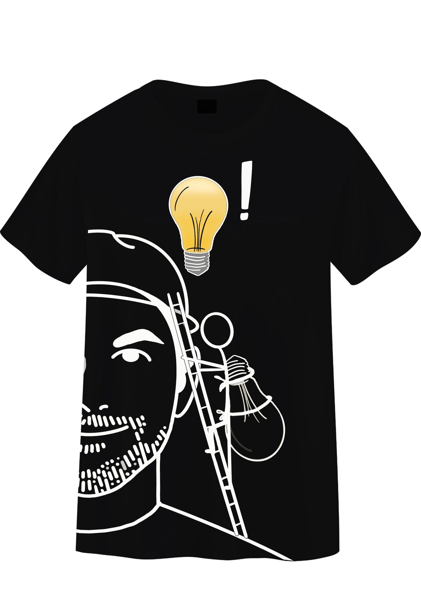 Thinkers Black oversized t-shirt