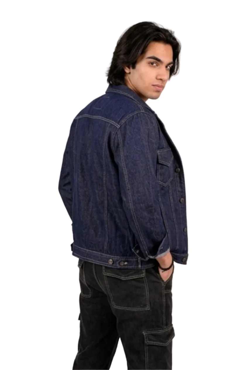 DENIM JACKET BLUE MEN