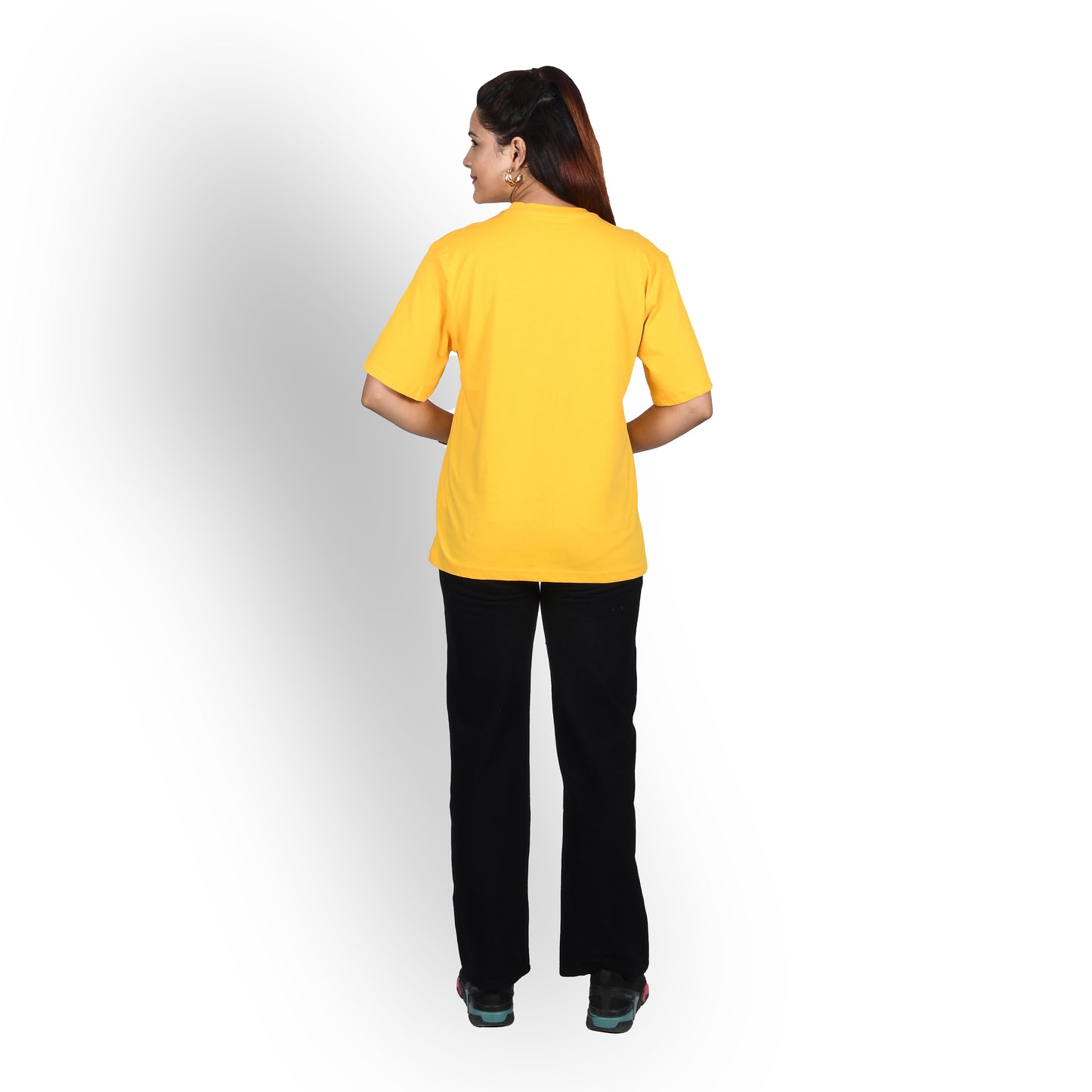 Yellow make the Move oversized t-shirt