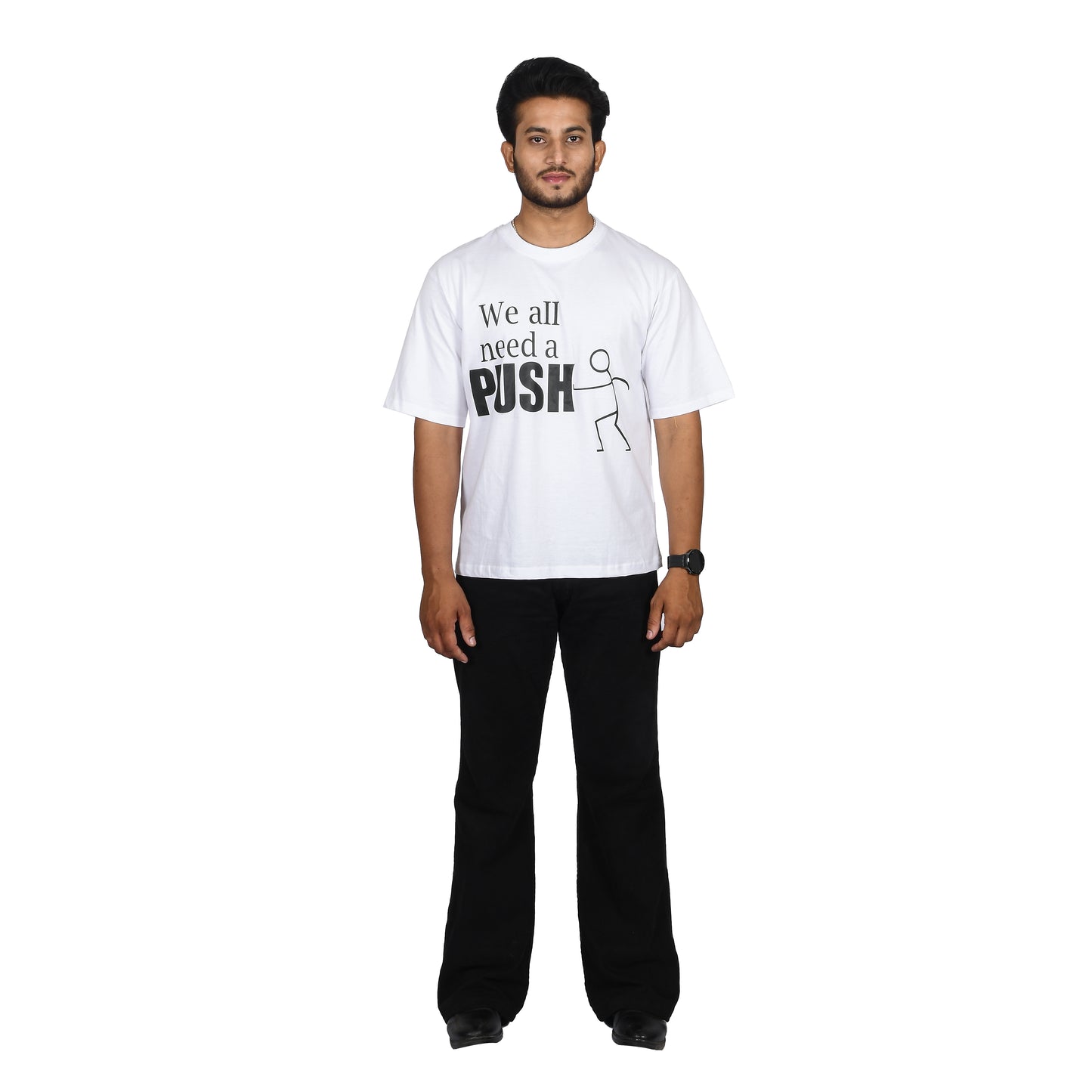 We all need a push oversized t-shirt