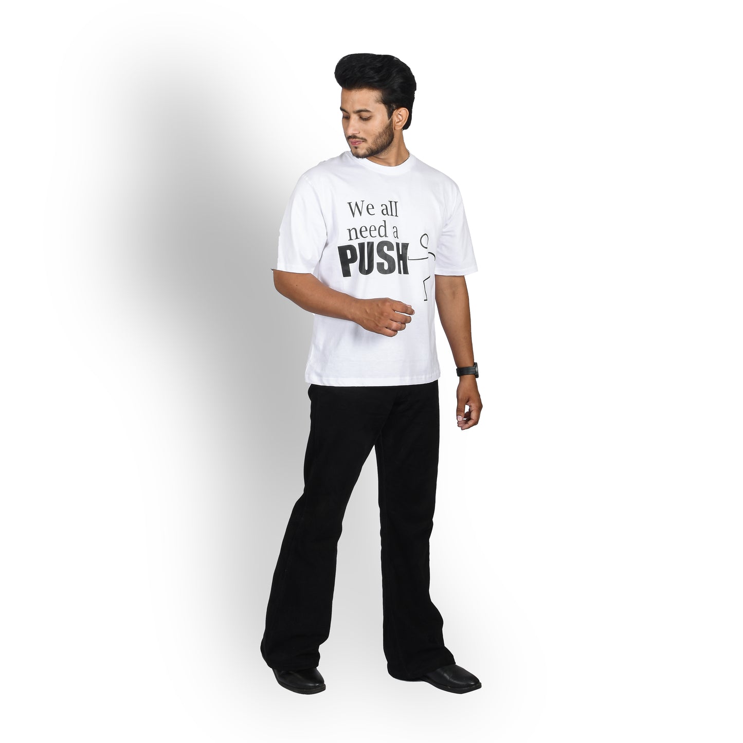 We all need a push oversized t-shirt