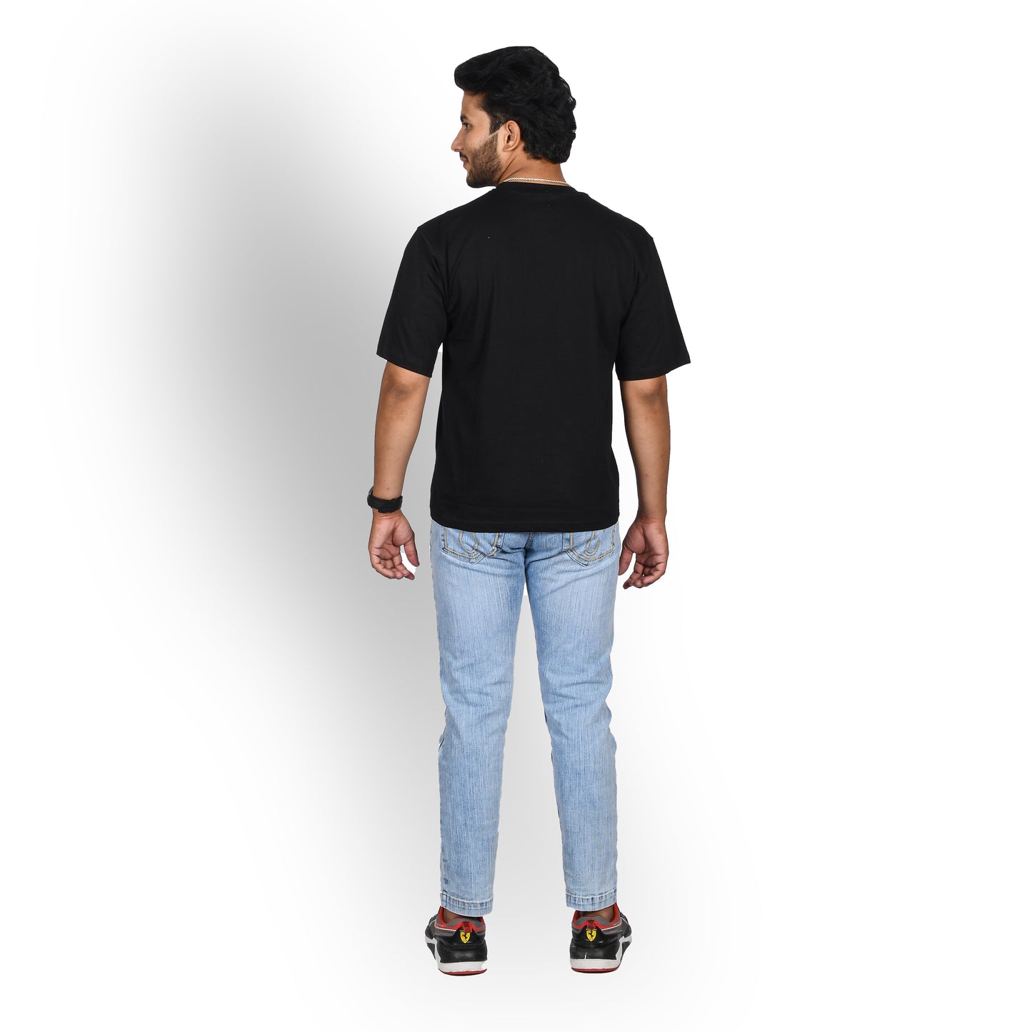 Black dub_dub oversized t-shirt