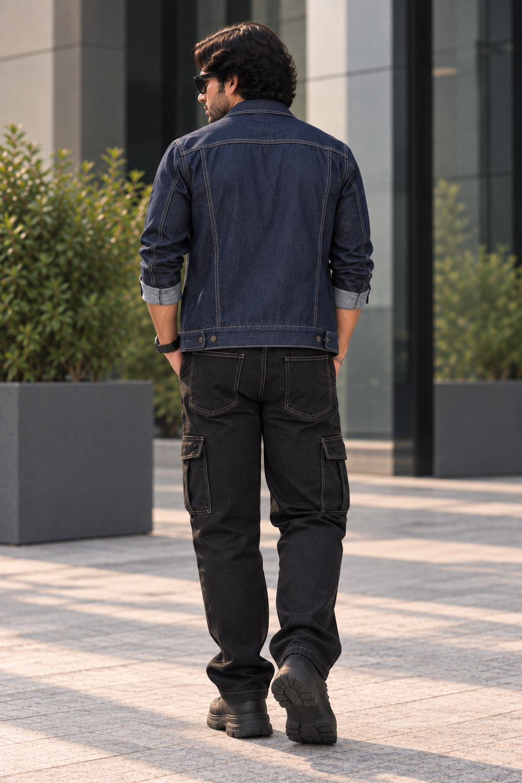 DENIM JACKET BLUE MEN