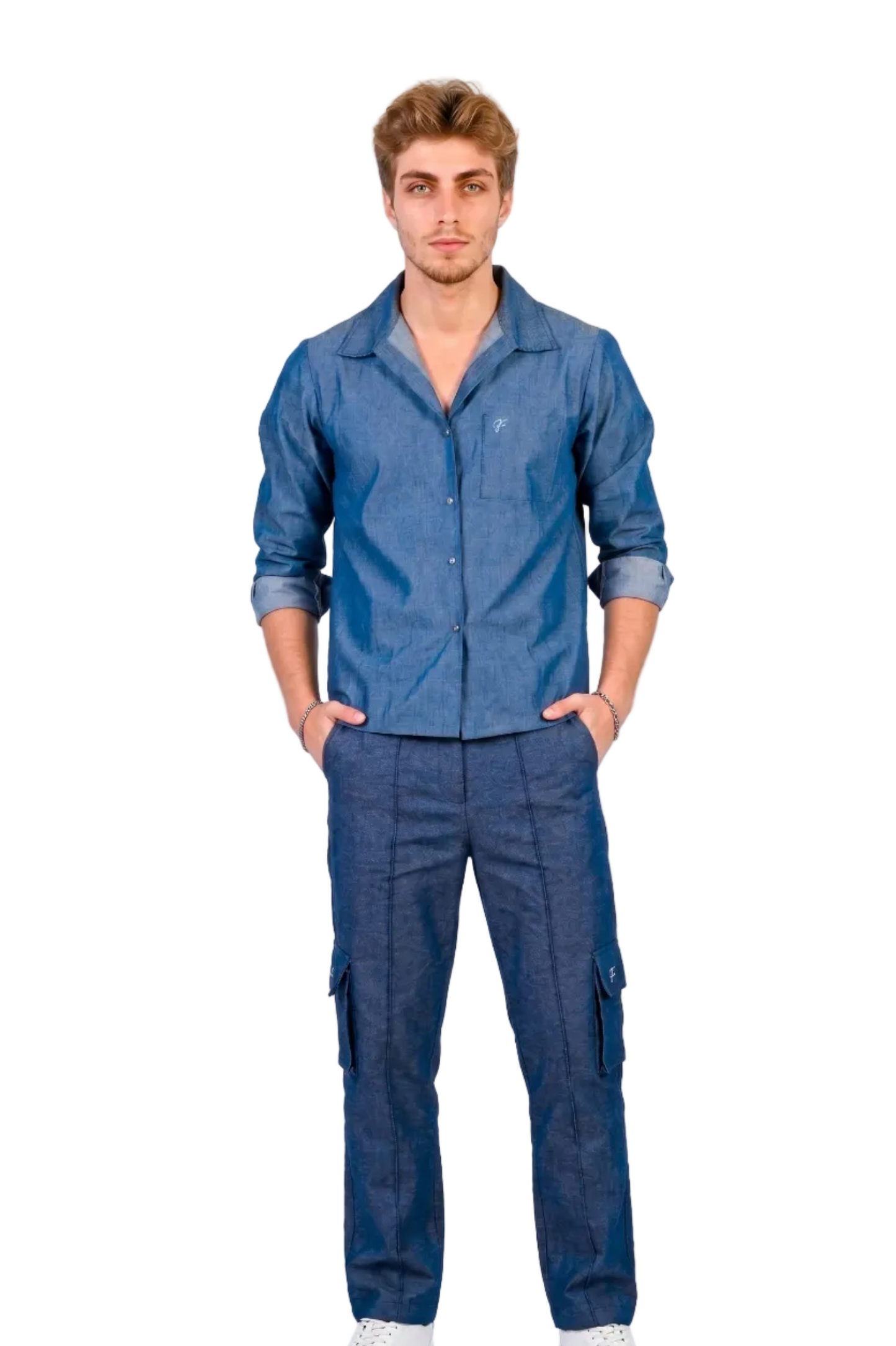 DENIM CORD- SET
