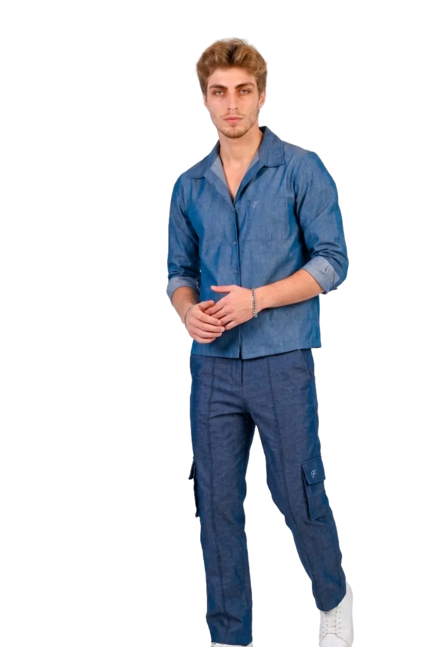 DENIM CORD- SET