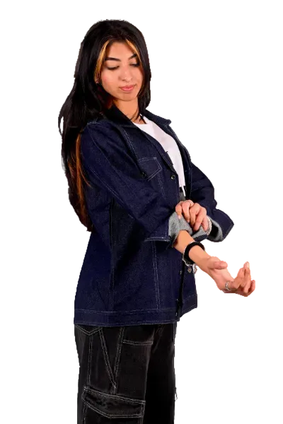 DENIM JACKET BLUE