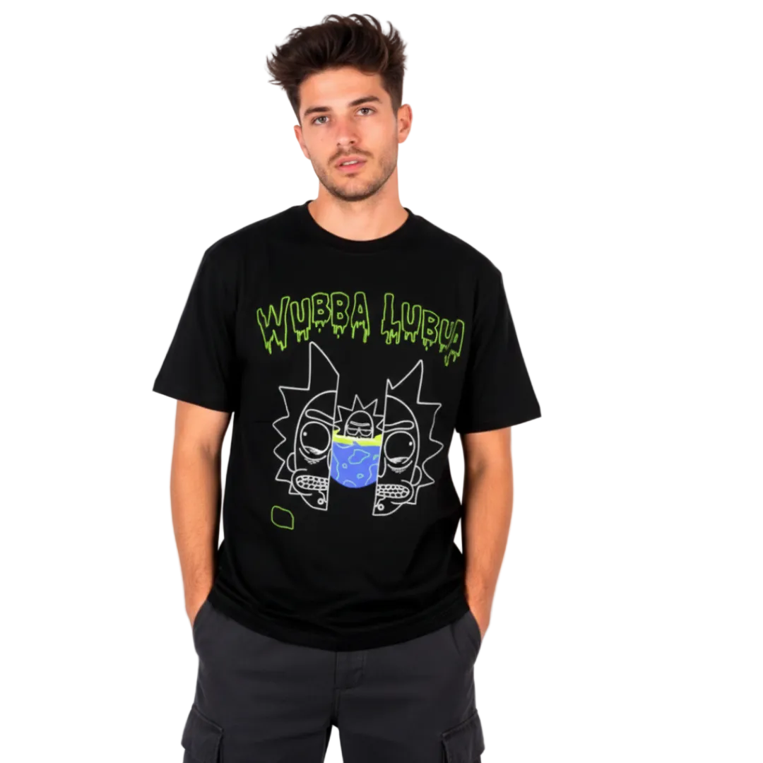 Black dub_dub oversized t-shirt MEN