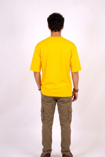 Yellow make the Move oversized t-shirt